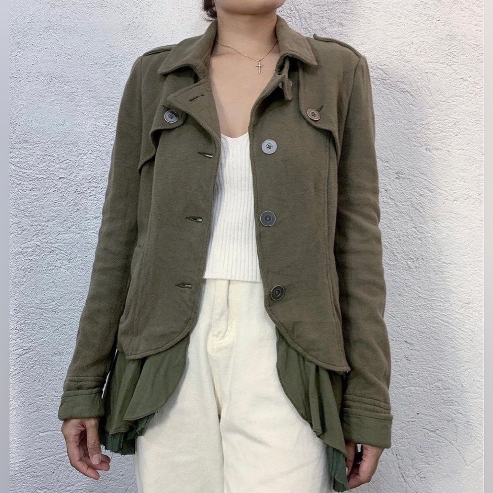 Free People Olive Green Jacket